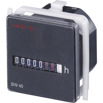 Afbeelding van Müller BW 40.18 230V 60Hz Bedrijfsurenteller Roltelwerk