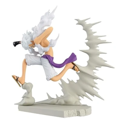 Afbeelding van Banpresto BP89377P actiefiguur Monkey D. Luffy Gear5 One Piece, Senkozekkei, 7 cm, meerkleurig