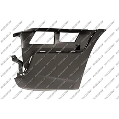 Afbeelding van PRASCO BM8031153 Bumper Achter, rechts Korrelig Zwart
