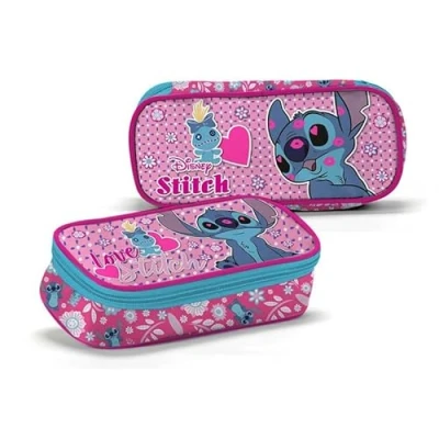 Afbeelding van Disney Lilo &amp; Stitch Etui In love 22 x 5 9 cm Polyester