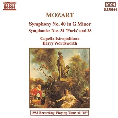 Afbeelding van Capella Istropolitana Symphonies 40, 28 &amp; 31 (CD)