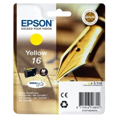 Image de Epson 16XL taille XL jaune original cartouche d&#039;encre