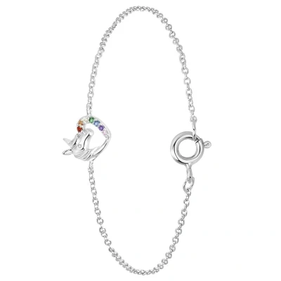 Afbeelding van Lucardi Armband silvercoloured voor kinderen, Maat: 17cm, Silver coloured