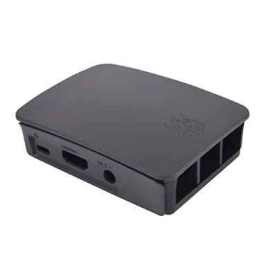 Afbeelding van Raspberry Pi® SBC behuizing Geschikt voor model: B+, 2 B, 3 B+ Zwart