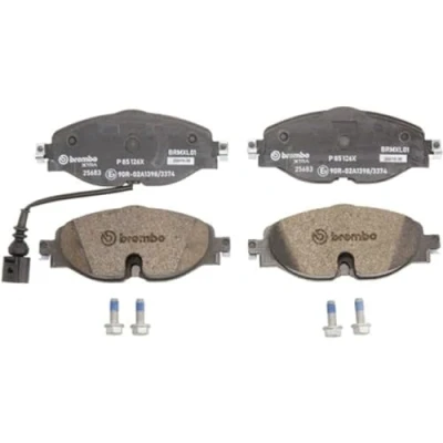 Image de 4 plaquettes de frein brembo p 85 126x