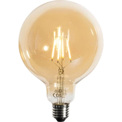 Afbeelding van LUEDD E27 dimbare LED goud G125 5W 450 lm 3000K