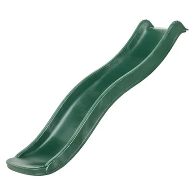 Afbeelding van AXI Sky175 Glijbaan met wateraansluiting in Groen 175cm Aanbouwglijbaan van Kunststof voor Platformhoogte 90cm Aanbouw element speelhuisje / speeltoestel