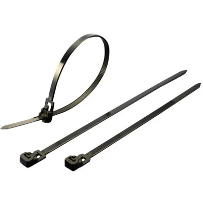 Afbeelding van TRU COMPONENTS 1592874 TC HVR125SBK203 Kabelbinder 125 mm 4.5 Zwart Hersluitbaar 100 stuk(s)