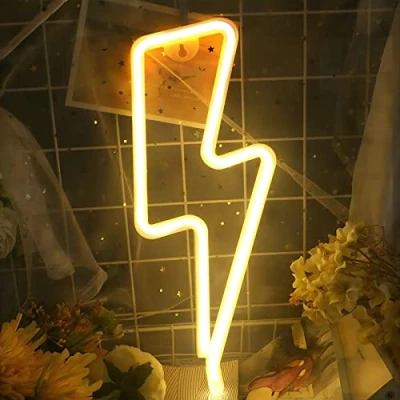 Afbeelding van NIWWIN Led neonlicht, werkt op batterijen, verjaardagscadeau, kerstcadeau, voor kinderen, bruiloftsdecoratie