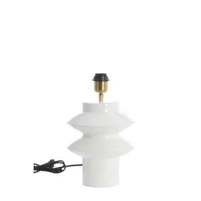Afbeelding van Light &amp; Living Lampvoet PETCH Ø22x26cm Wit