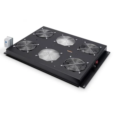 Afbeelding van Digitus DN 19 FAN 4 SRV B inch x Ventilator voor patchkast 1 HE Zwart