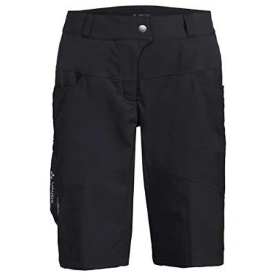 Afbeelding van Vaude Qimsa Outdoorshorts, Dames, Maat: 34, Black uni