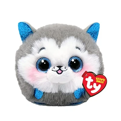 Image de Peluche TY Puffies Slush Le Husky