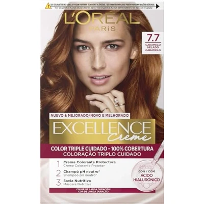 Afbeelding van L&#039;Oréal Paris Excellence Creme Tinte 7.7 Caramelo Helado