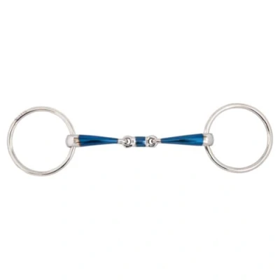 Image de BR Mors de Filet Sweet Iron Double Brisure 14mm 12,5cm