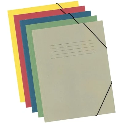 Afbeelding van Kangaro elastomap A4 300 grams 5 stuks assorti K 2076 99