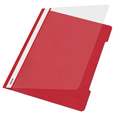 Afbeelding van Leitz Snelhechtmap rood, ft A4