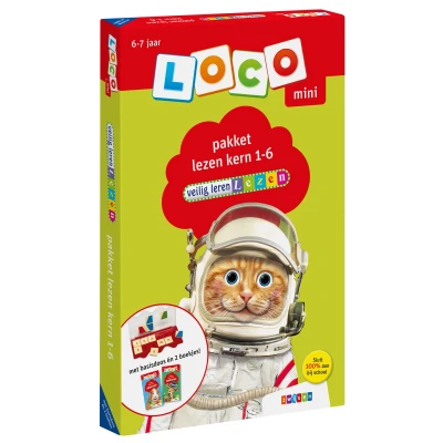 Afbeelding van Zwijsen Loco Mini Veilig Leren Lezen Kern 1 6 Starterset