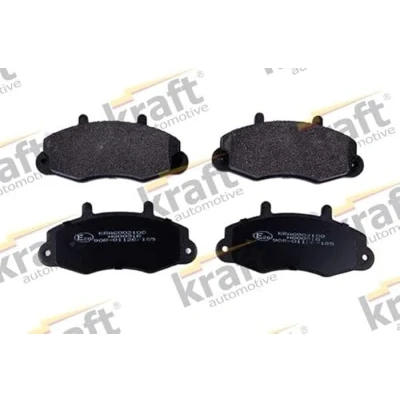 Afbeelding van KRAFT 6002100 Remblokkenset Vooras FORD: Transit Mk4 Platform/Chassis, Mk3 Platform / Chassis, Minibus