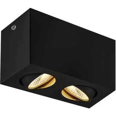 Afbeelding van SLV 1002003 TRILEDO LED plafondlamp vast ingebouwd 14 W Zwart