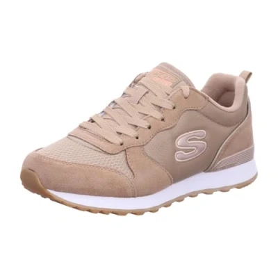 Afbeelding van Skechers Og 85 Goldn Gurl Dames Sneakers Bruin Maat 42