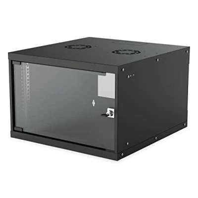 Afbeelding van Intellinet Basic Line 6HE 19inch wandkast (b x h d) 540 353 560 mm 6 HE Zwart (RAL 9005)
