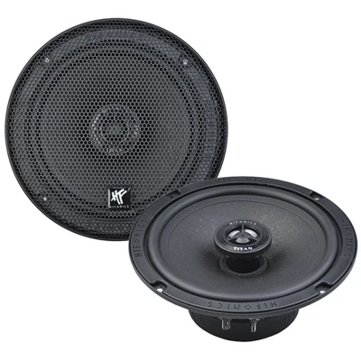Afbeelding van HiFonics TRX62 Autospeaker 16,5cm 2 weg coaxiale set 165mm luidsprekers 90 Watt RMS