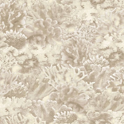Afbeelding van Homestyle Behangpapier Koraal Behang Beige 0,53 x 10 M.