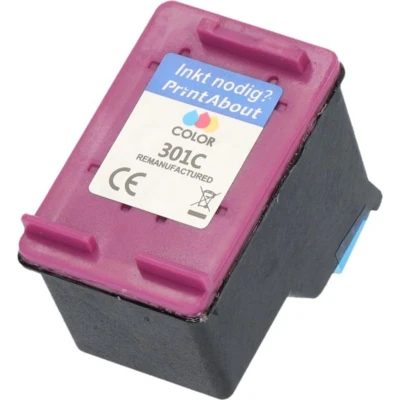 Afbeelding van Huismerk HP 301 (CH562EE) Inktcartridge 3 kleuren