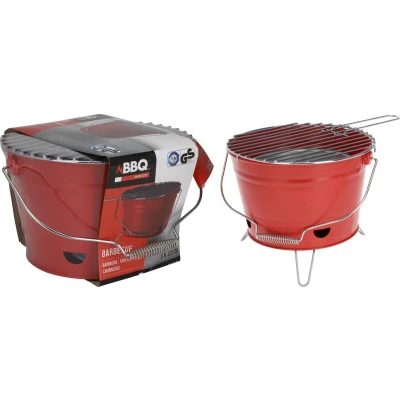 Afbeelding van BBQ Emmer 27 cm Mat Rood