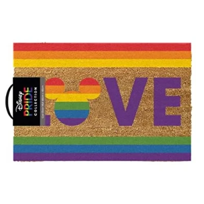 Afbeelding van Disney Pyramid Deurmat Mickey Mouse Rainbow Pride
