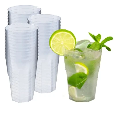 Afbeelding van Silverkitchen 30 stuks cocktailbekers, 300 ml, herbruikbaar, van hard plastic, gemaakt in Duitsland