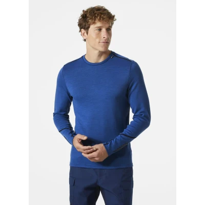 Afbeelding van Helly Hansen Men Lifa Merino Midweight Crew Cobalt 2.0 maat M
