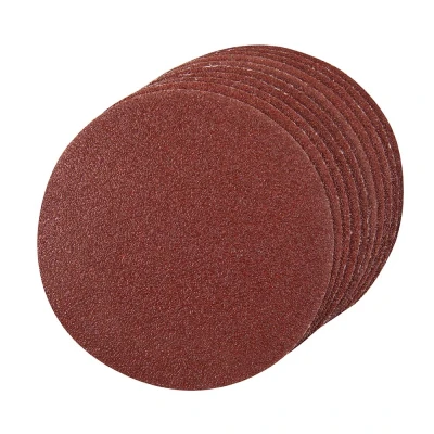 Afbeelding van Silverline 125 mm klittenband schuurvellen, 10 pak 4 x 60, 2 80, 120, 240 korrelmaten