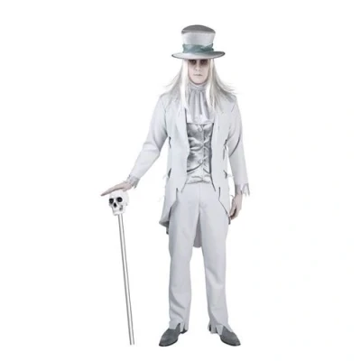 Image de Déguisement De Marié Fantôme Homme L Blanc 79036