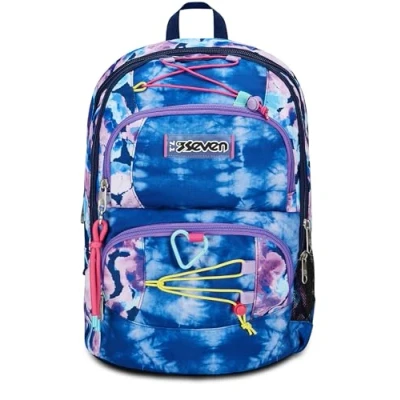 Afbeelding van Seven 200102447 574 rugzak School Meerkleurig Polyester
