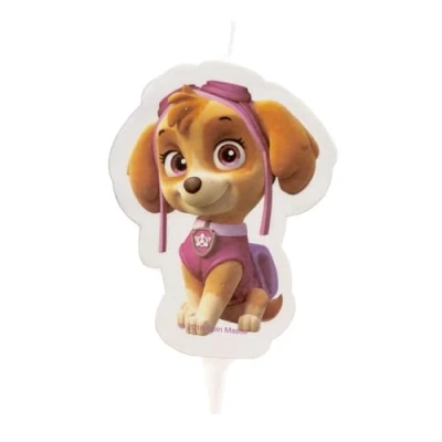 Afbeelding van DEKORA Paw Patrol Skye verjaardagskaars