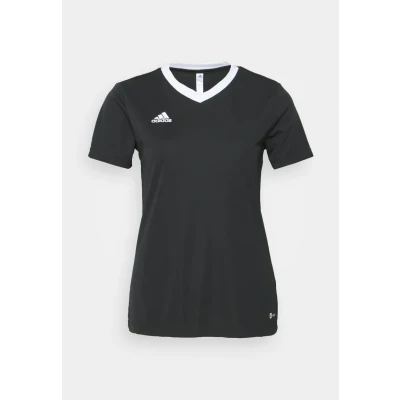 Afbeelding van adidas Performance Entrada Sport Tshirt, Dames, Maat: XS, Black