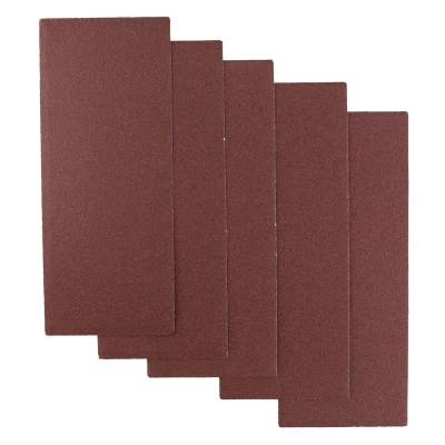 Afbeelding van Set Schuurstroken 50PCS 1/2 115x280mm met klem, geen perfo, 15x K60, 20x K100 en K150