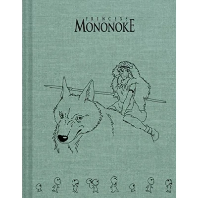Afbeelding van Ghibli Prinses Mononoke San Linnen Schetsboek