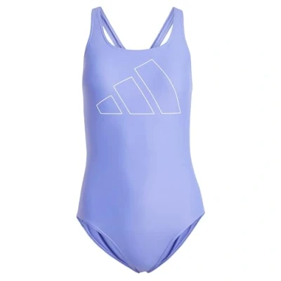 Afbeelding van adidas Performance BIG BARS Xback Badpak, Dames, Maat: 28, Blue
