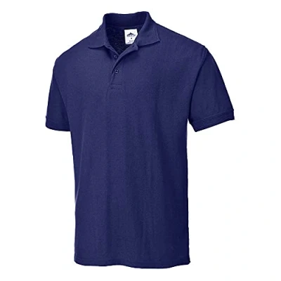 Afbeelding van Portwest B210 Napels poloshirt, normaal, maat 4XL, marineblauw