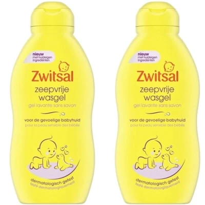 Afbeelding van Zwitsal Zeepvrije Wasgel 2 x 200 ml