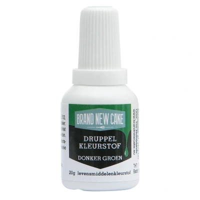 Afbeelding van BrandNewCake Druppel Kleurstof Donker Groen 20gr
