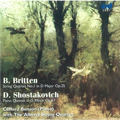 Afbeelding van Britten: String Quartet Op 25; Shostakovich: Piano Quintet