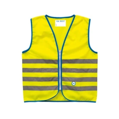 Afbeelding van Wowow Fun Jacket fluohesje, geel, M (kind) Fluohesje