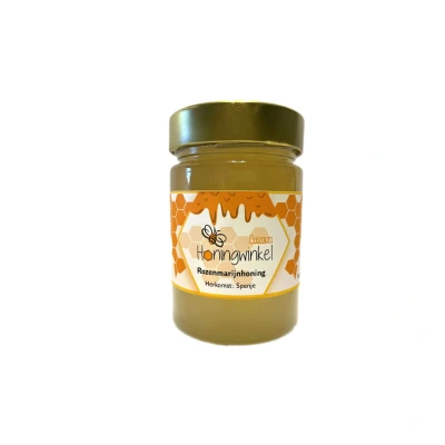 Afbeelding van Premium rozemarijnhoning 450g Spanje Honingwinkel ( Honing Vloeibaar Honingpot