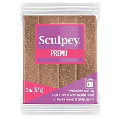 Afbeelding van Premo Rose Gold Glitter klei 57 gr Sculpey