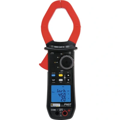 Afbeelding van Chauvin Arnoux F607 Stroomtang Digitaal Datalogger CAT IV 1000 V Weergave (counts): 10000