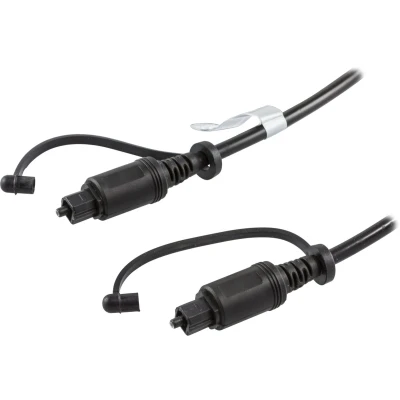 Afbeelding van Deltaco TOTO 1, Toslink Zwart audio kabel, 1m